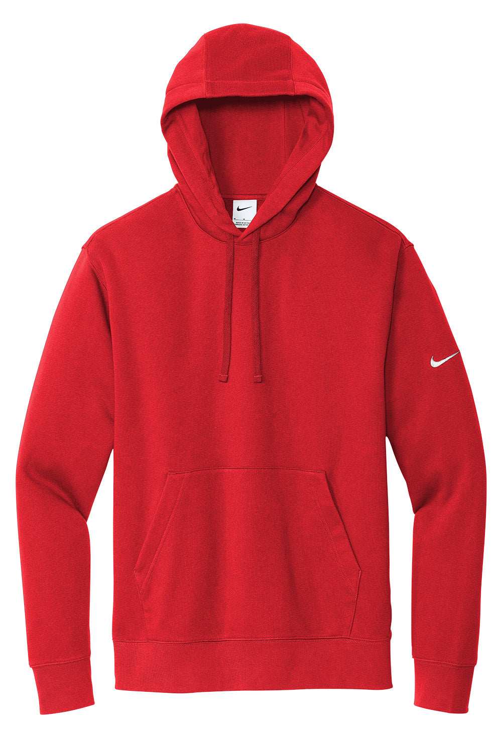 NKDR1499  Nike Club Fleece Sleeve Swoosh Pullover Hoodie