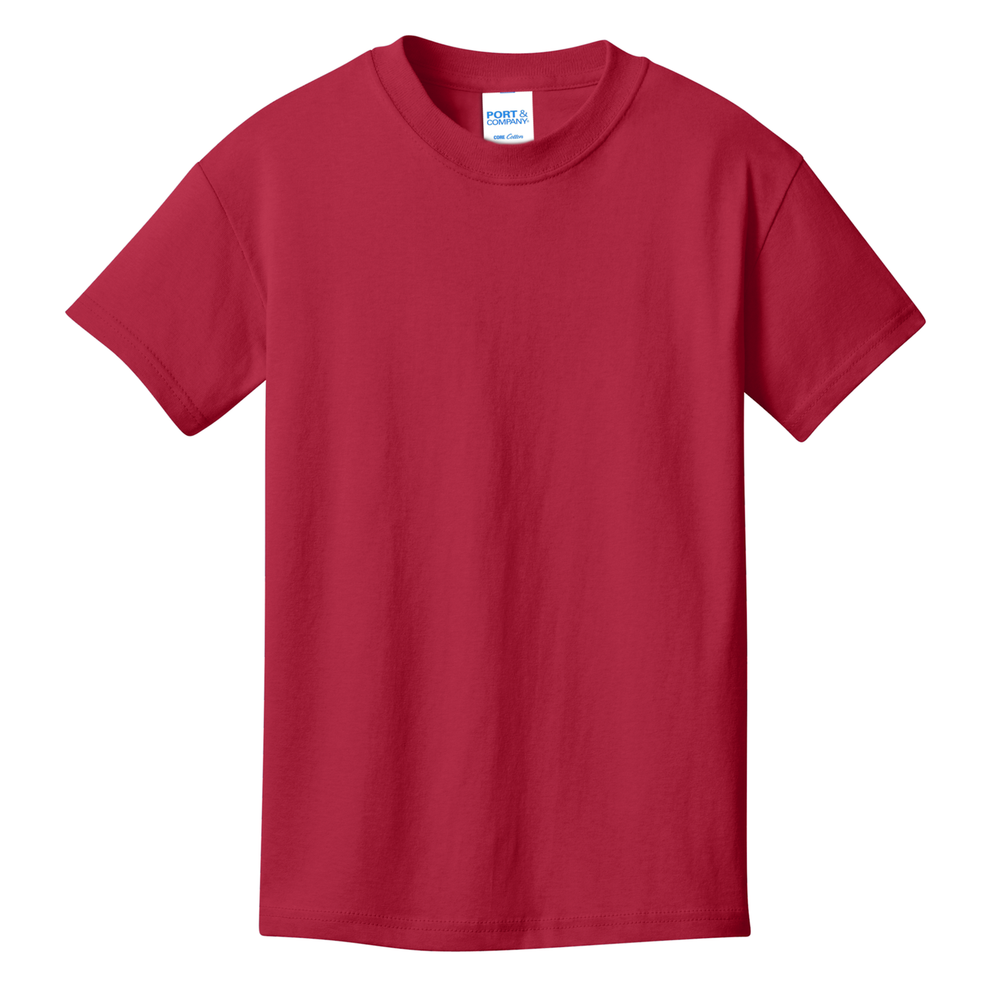 PC54Y  Port & Co™ Youth Core Cotton Tee