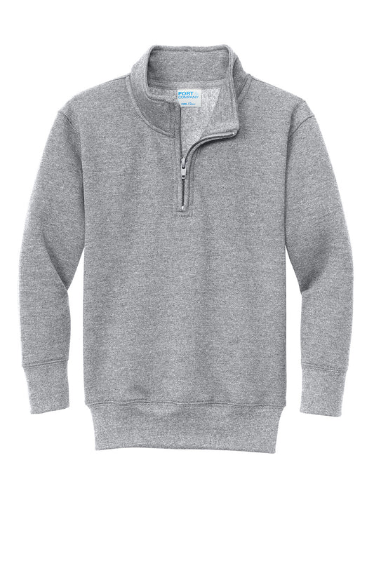 PC78YQ Port & Company ® Youth Core Fleece 1/4-Zip Pullover Sweatshirt