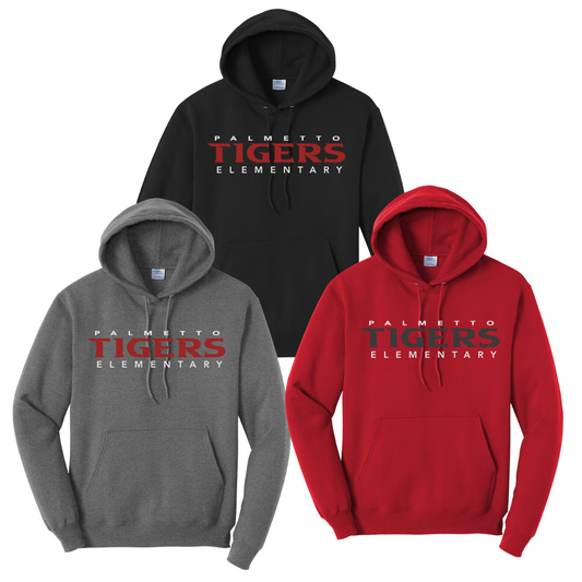 Palmetto Elementary - Pullover Hooded Sweatshirt. PC78H