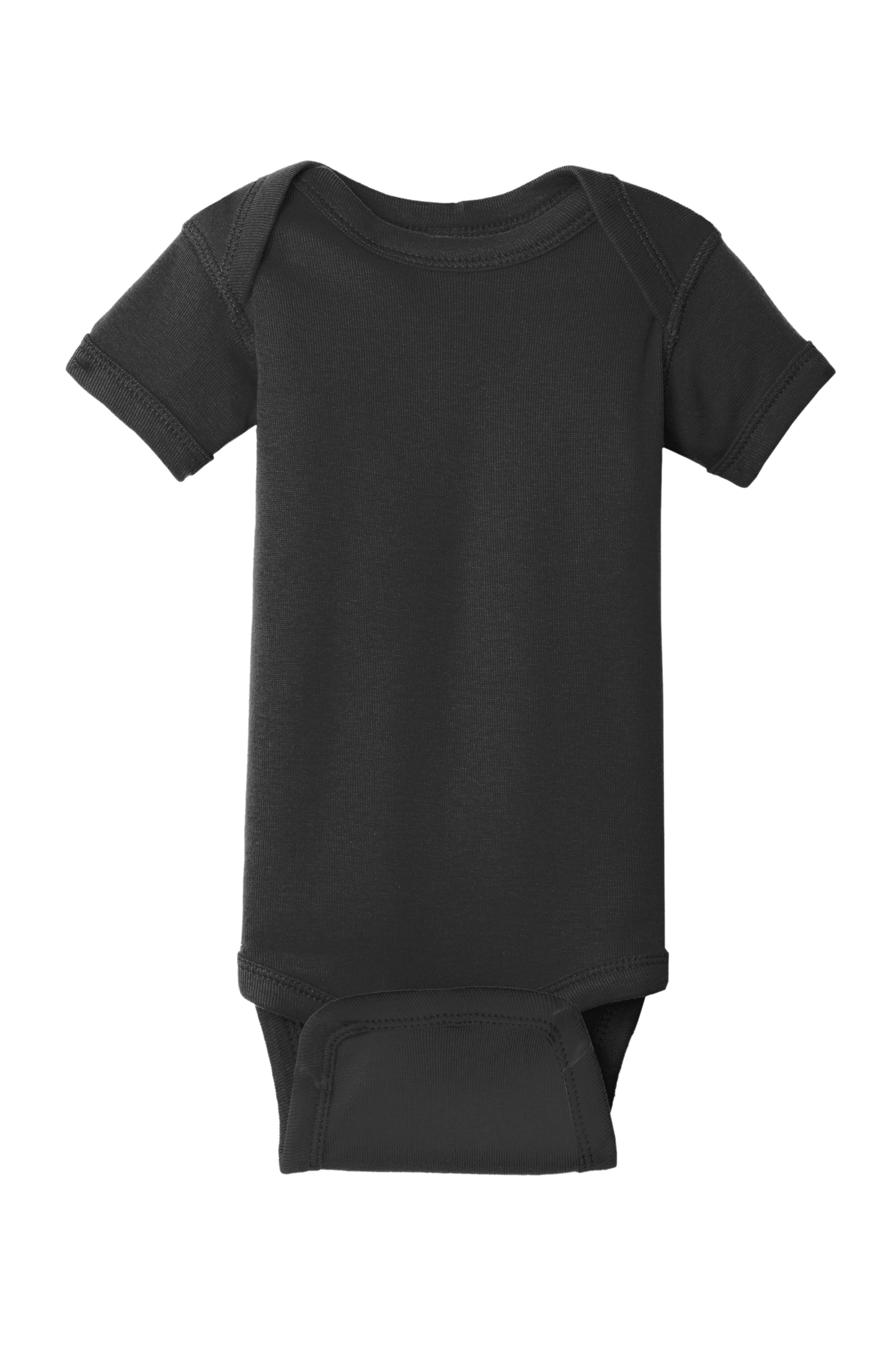 RS4400  Rabbit Skins™ Infant Short Sleeve Baby Rib Bodysuit
