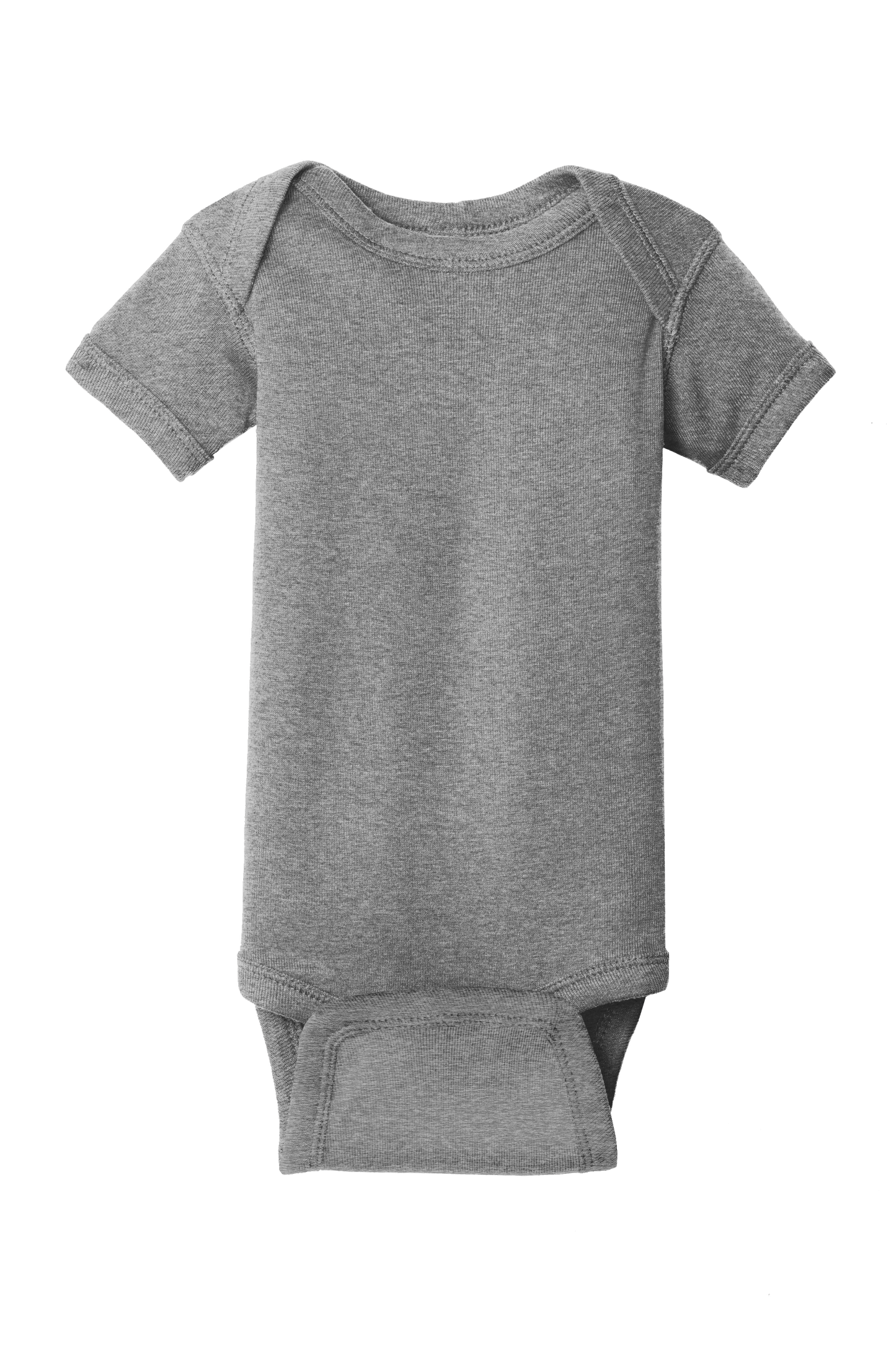 RS4400  Rabbit Skins™ Infant Short Sleeve Baby Rib Bodysuit