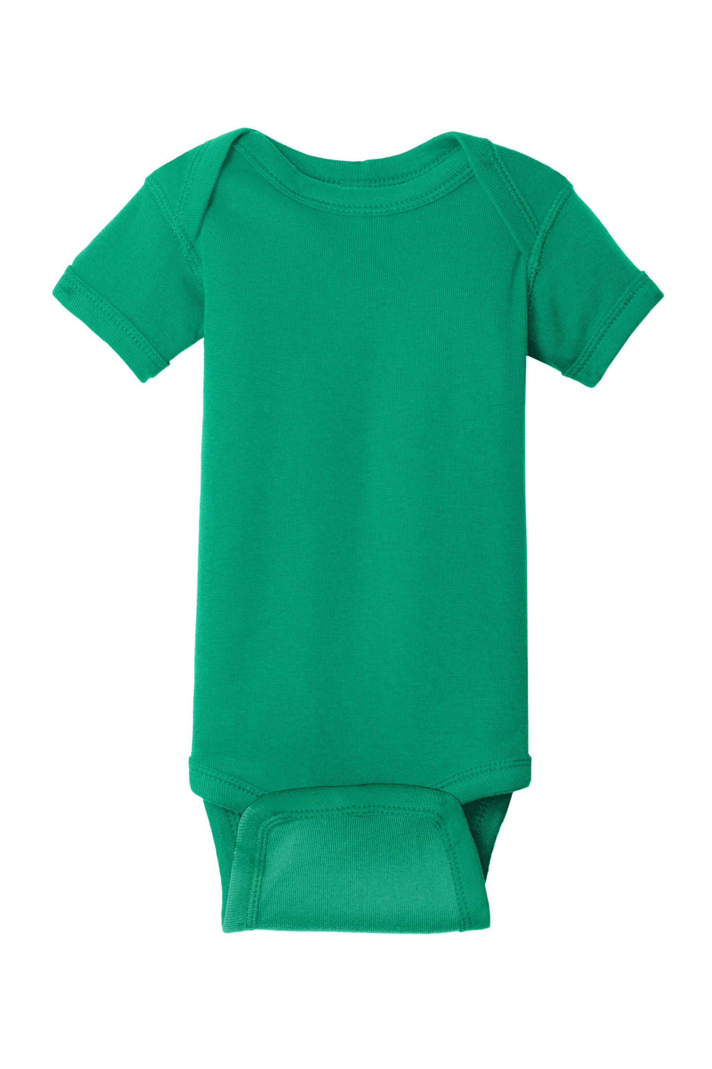 RS4400  Rabbit Skins™ Infant Short Sleeve Baby Rib Bodysuit