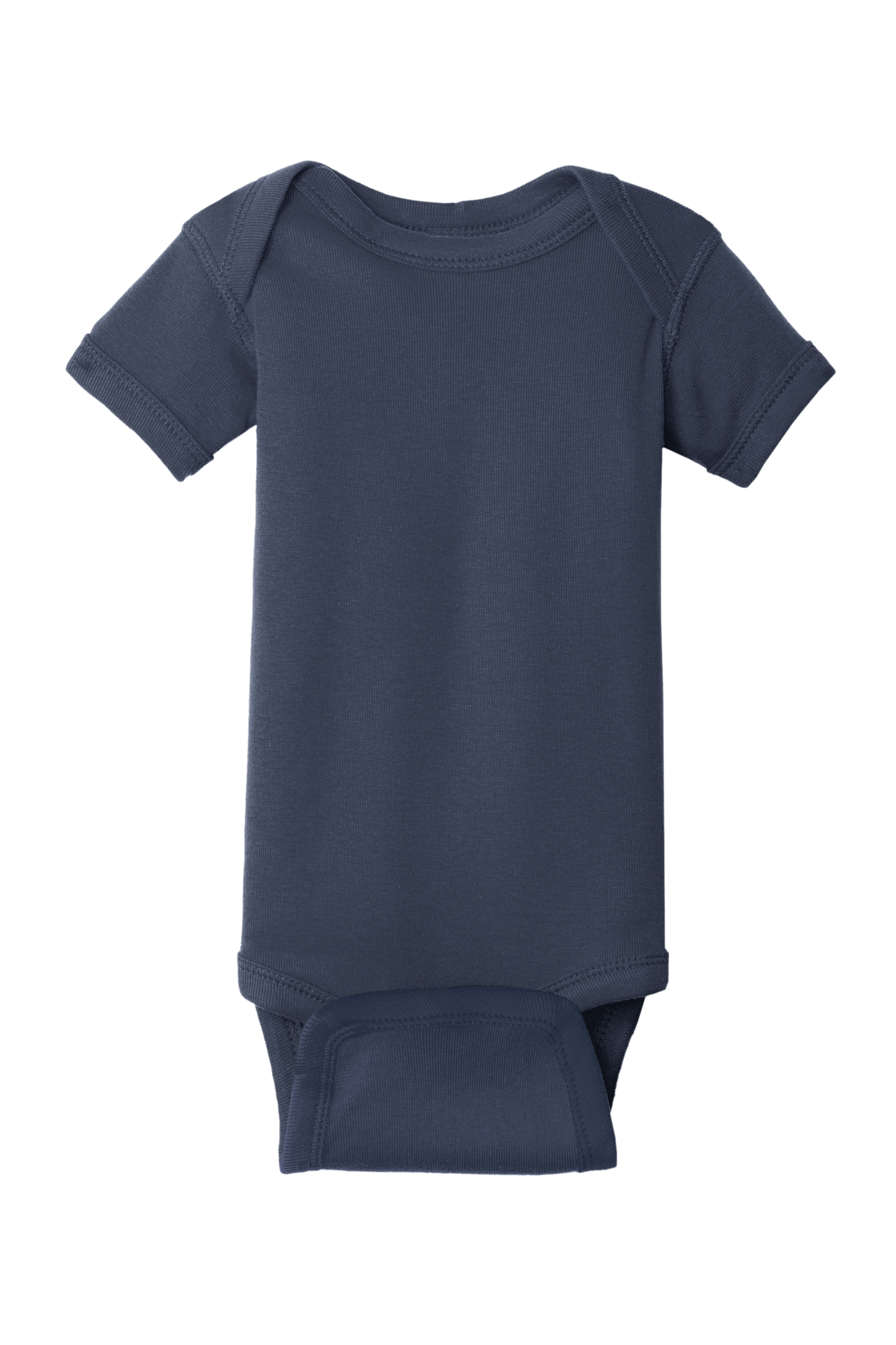 RS4400  Rabbit Skins™ Infant Short Sleeve Baby Rib Bodysuit