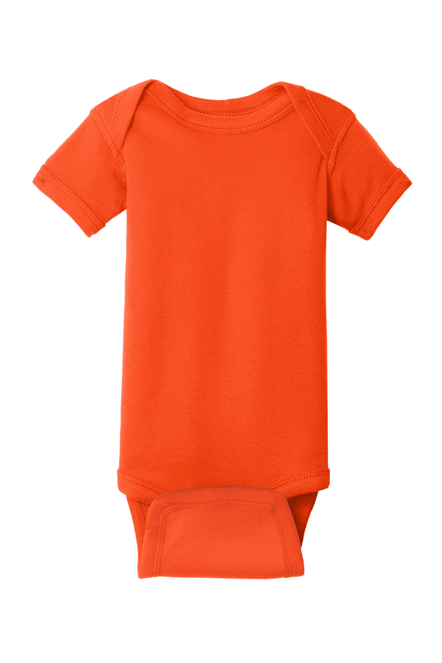 RS4400  Rabbit Skins™ Infant Short Sleeve Baby Rib Bodysuit