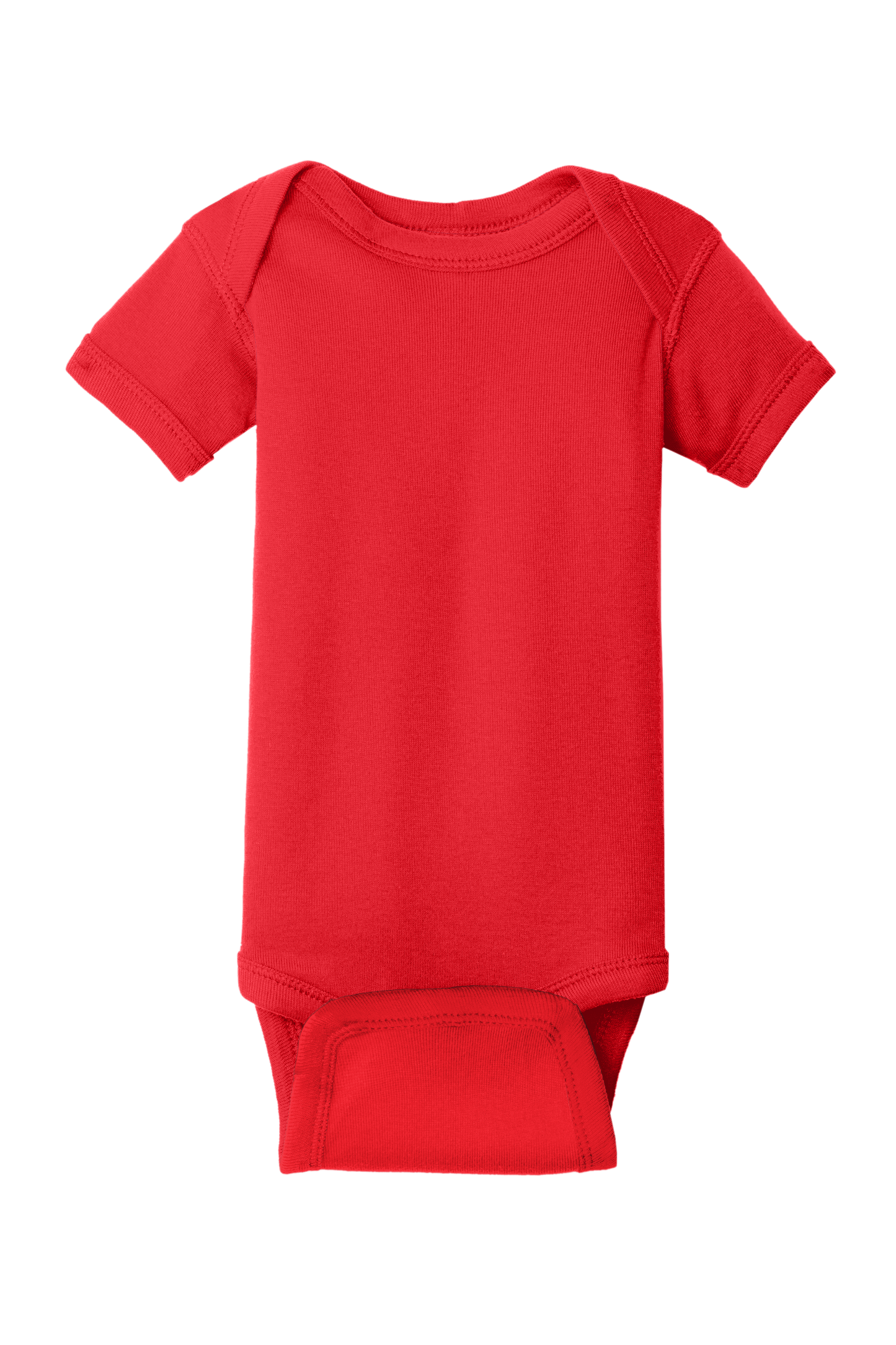 RS4400  Rabbit Skins™ Infant Short Sleeve Baby Rib Bodysuit