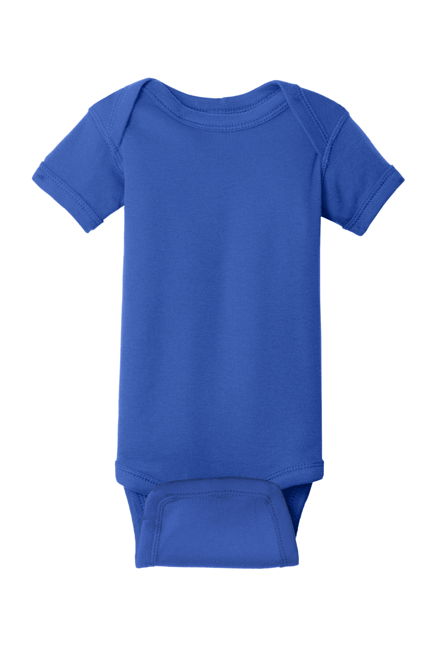 RS4400  Rabbit Skins™ Infant Short Sleeve Baby Rib Bodysuit