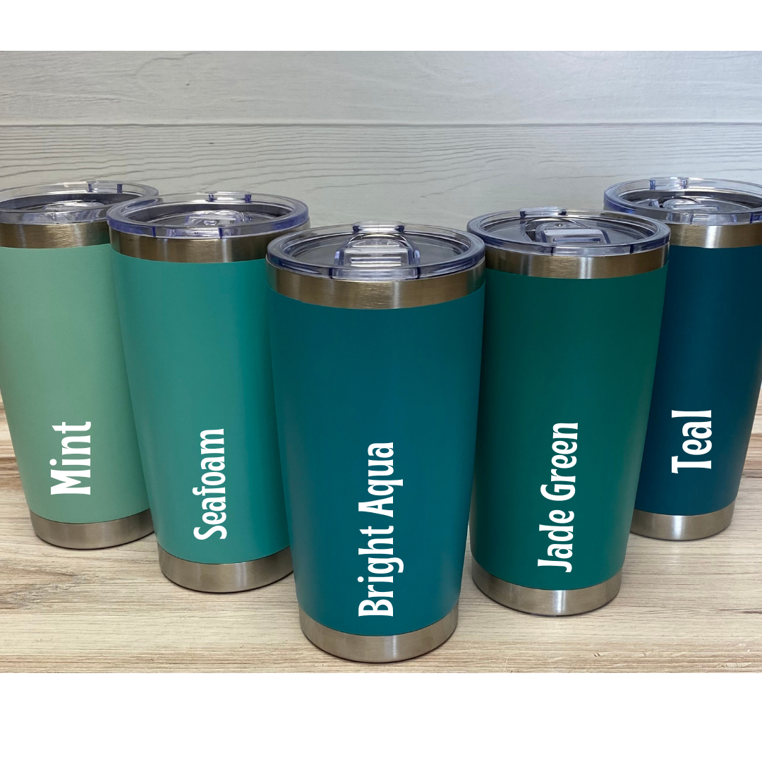20 Ounce Powder Coated Tumbler