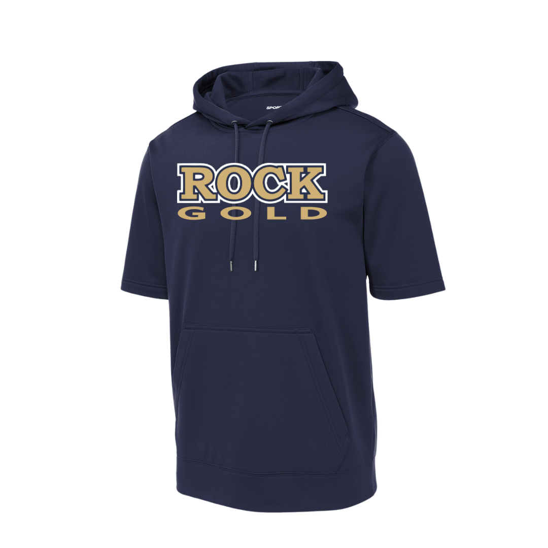 Rock Gold ST251/YST251  Sport-Tek® Sport-Wick® Fleece Short Sleeve Hooded Pullover