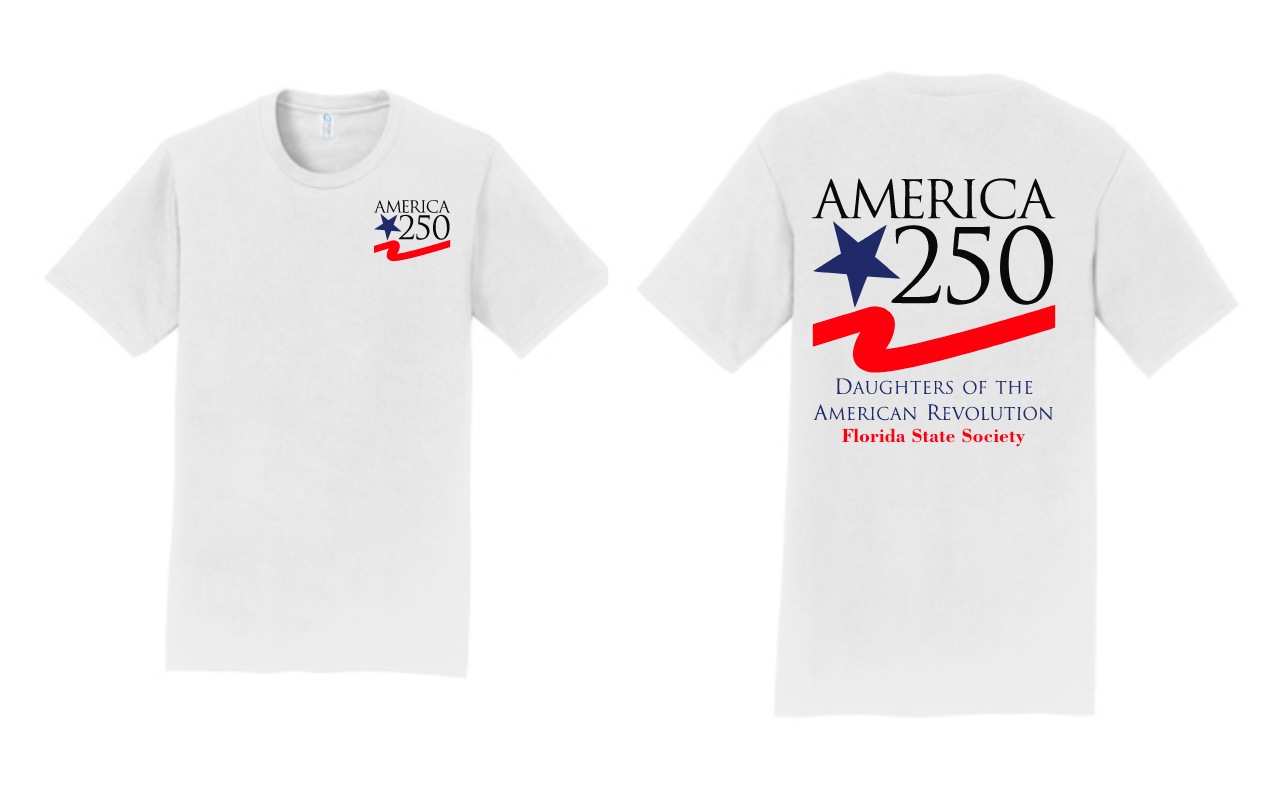 America's 250 DAR Short Sleeve Tee
