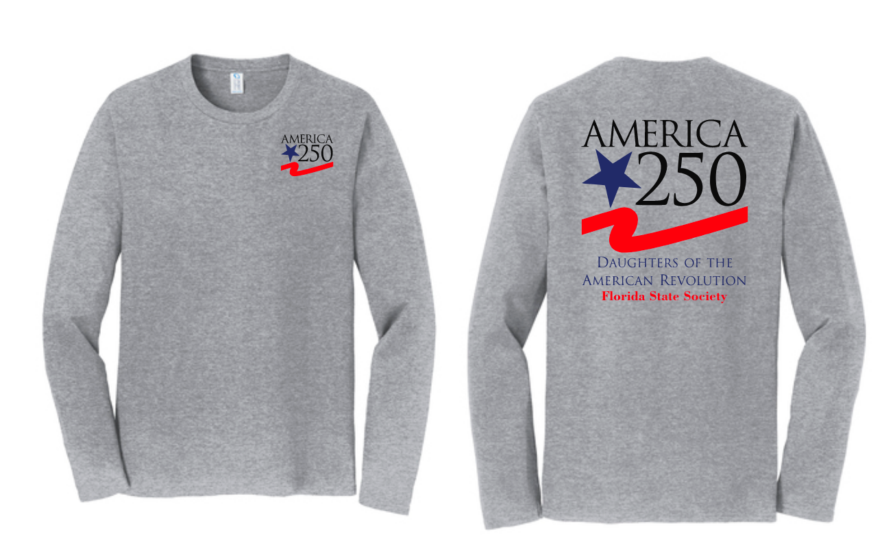 America's 250 DAR Long Sleeve Tee PC450LS/LPC454VLS