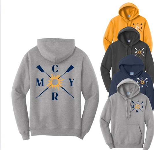 Manatee Rowing Youth Port & Company® - Core Fleece Pullover Hooded Sweatshirt PC90YH