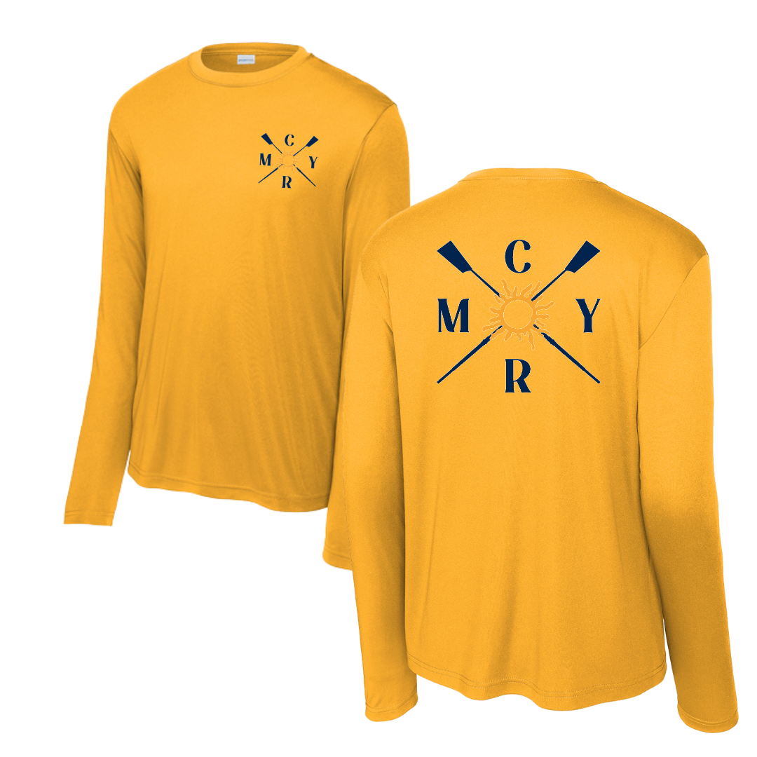 Manatee Rowing Youth Sport-Tek® Long Sleeve PosiCharge® Competitor™ Tee. YST350LS