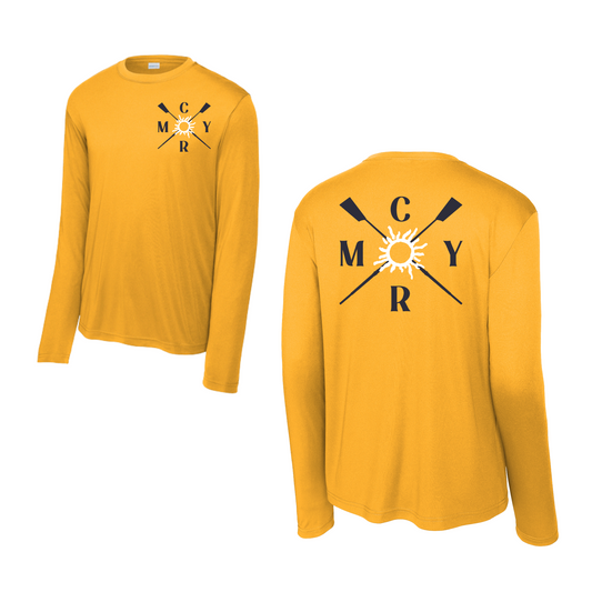 Manatee Rowing Adult Sport-Tek® Long Sleeve PosiCharge® Competitor™ Tee. ST350LS