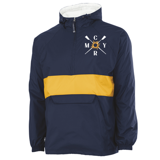 Manatee Rowing Adult Unisex Charles River Classic Striped Pullover 9908