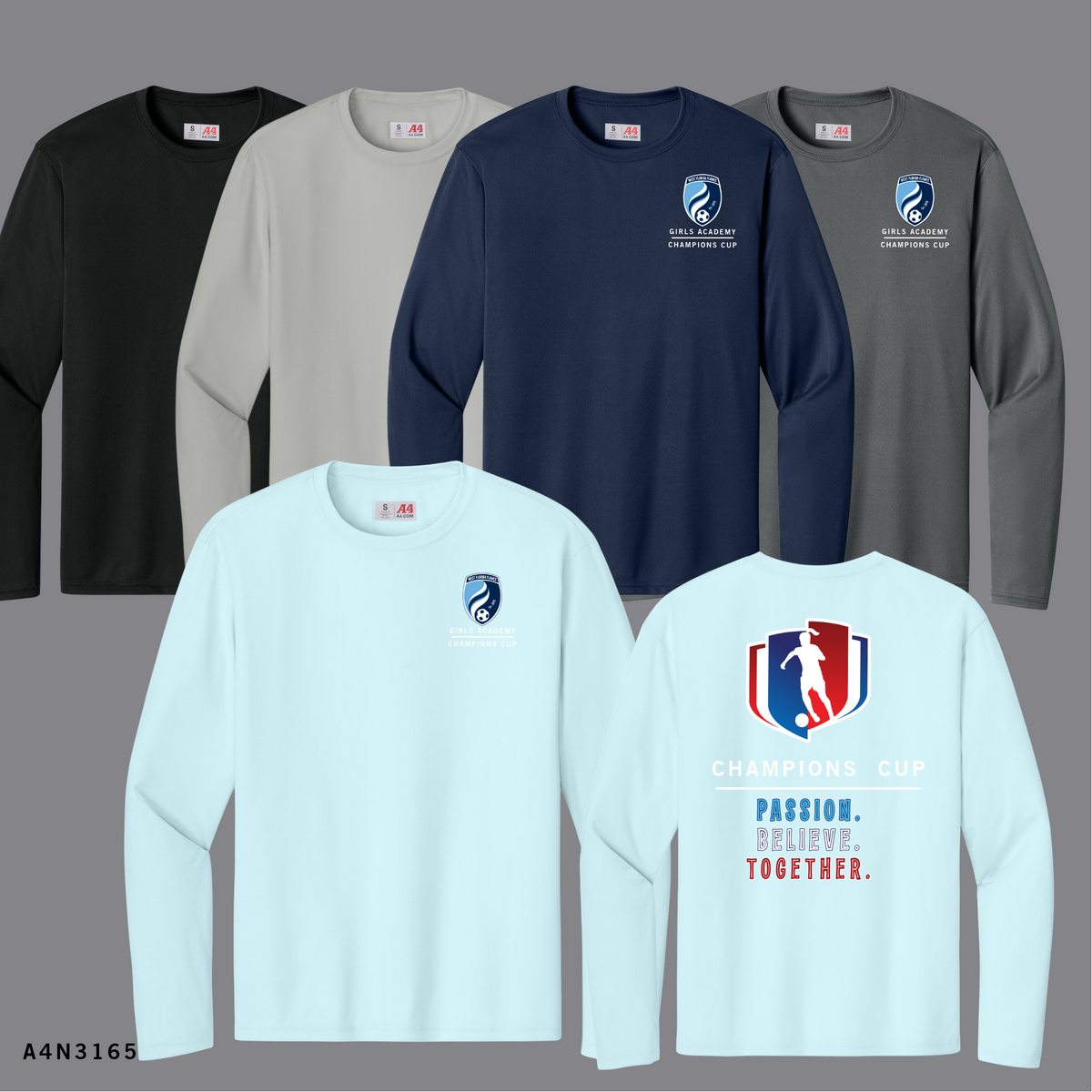 West Florida Flames Performance UPF Long Sleeve Tee