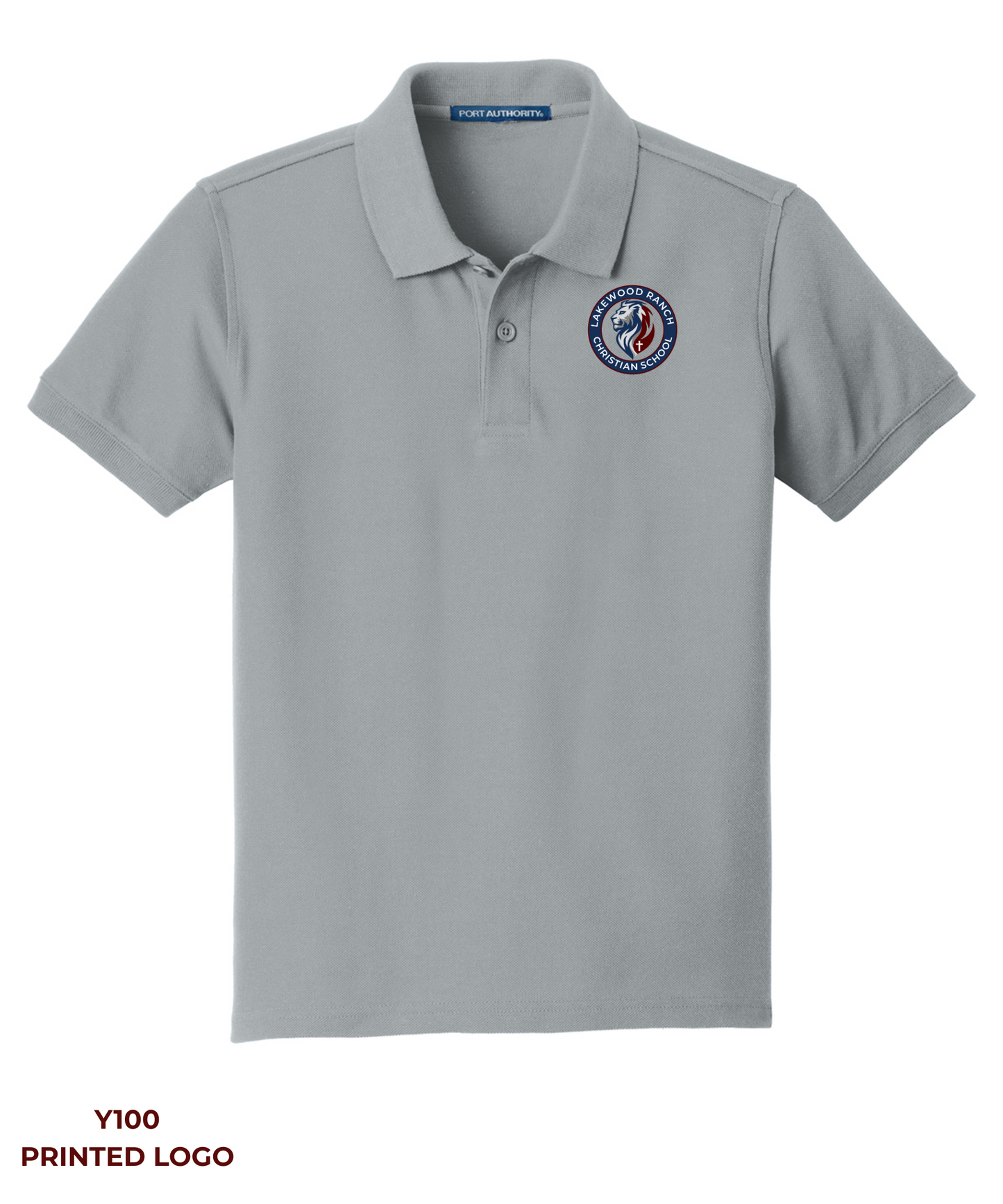 Lakewood Ranch Christian School - Y100 / K100 Port Authority® Youth and Adult Core Classic Pique Polo