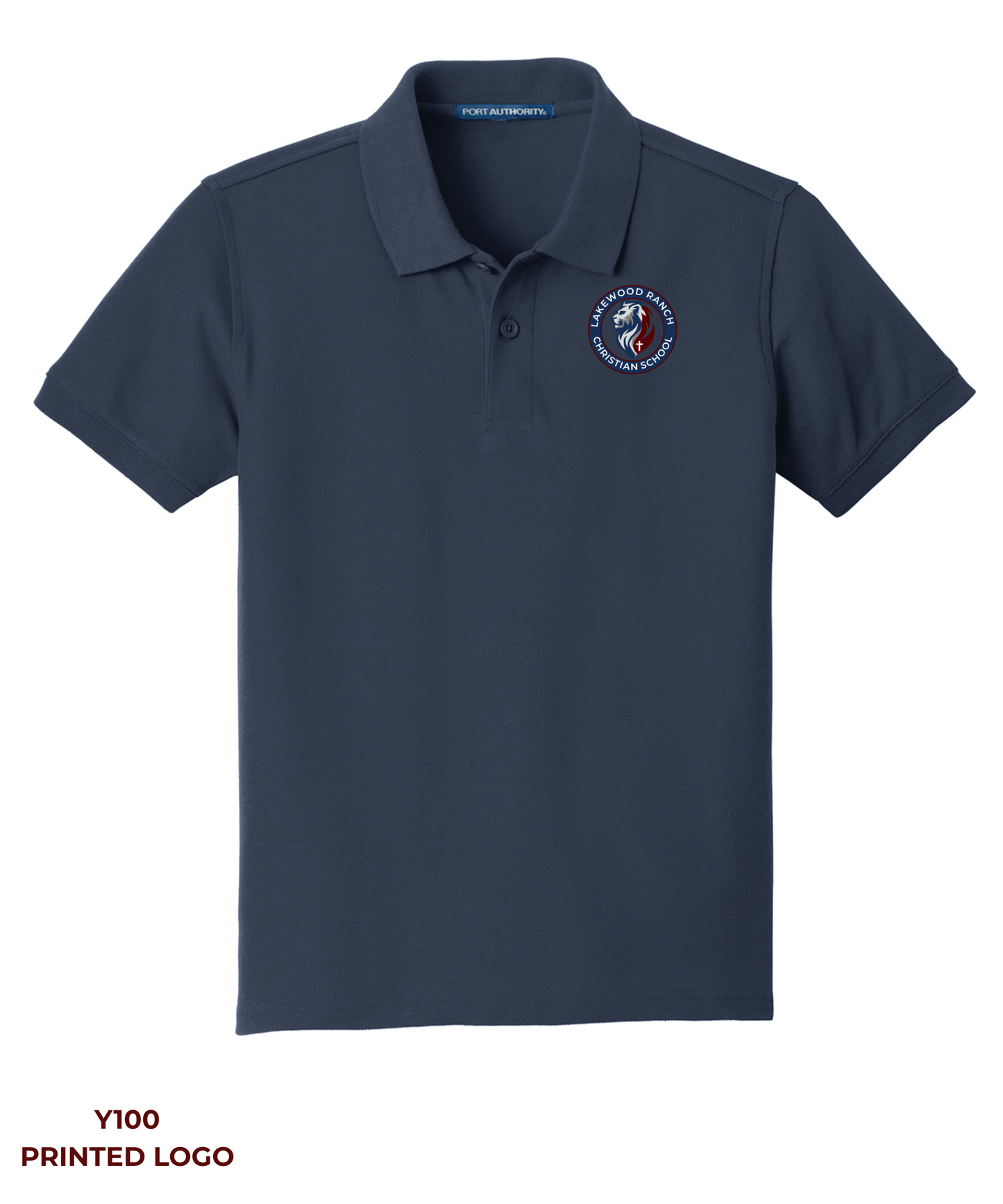 Lakewood Ranch Christian School - Y100 / K100 Port Authority® Youth and Adult Core Classic Pique Polo