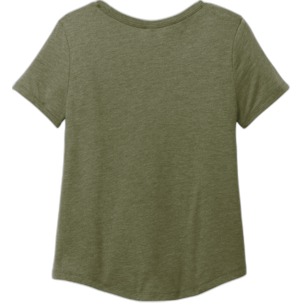 Allmade® Women's Relaxed Tri-Blend Scoop Neck Tee AL2015