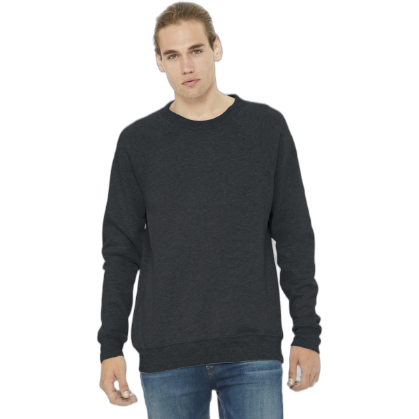 BELLA+CANVAS ® Unisex Sponge Fleece Raglan Sweatshirt. BC3901