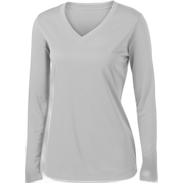 Sport-Tek® Ladies Long Sleeve PosiCharge® Competitor™ V-Neck Tee. LST353LS