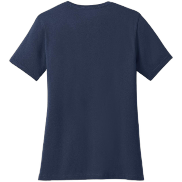 Port & Company® Ladies Core Cotton V-Neck Tee. LPC54V