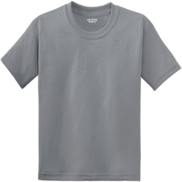 Gildan® Youth DryBlend® 50 Cotton/50 Poly T-Shirt.  8000B