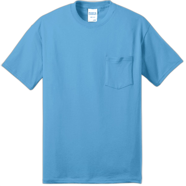 Port & Company® - Core Blend Pocket Tee. PC55P