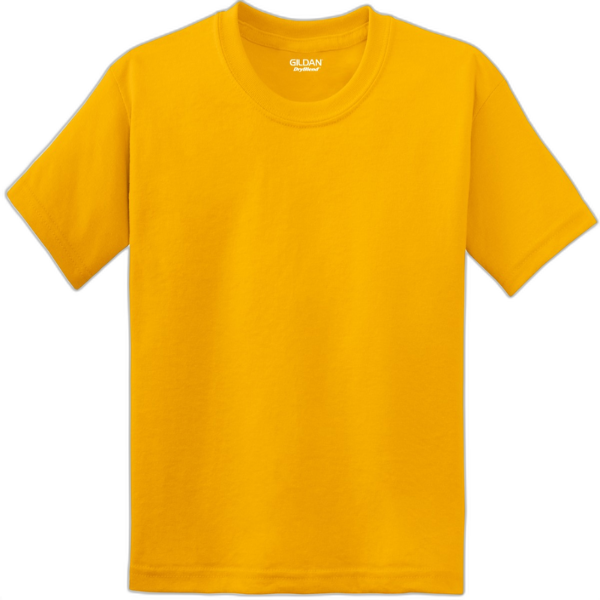 Gildan® Youth DryBlend® 50 Cotton/50 Poly T-Shirt.  8000B