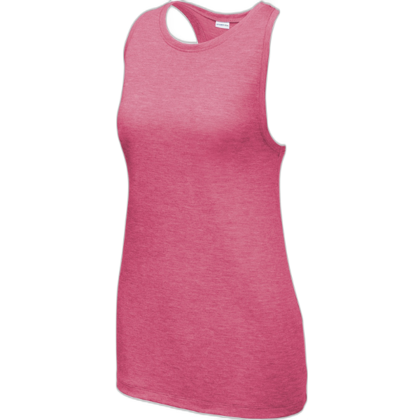 Sport-Tek ® Ladies PosiCharge ® Tri-Blend Wicking Tank. LST402