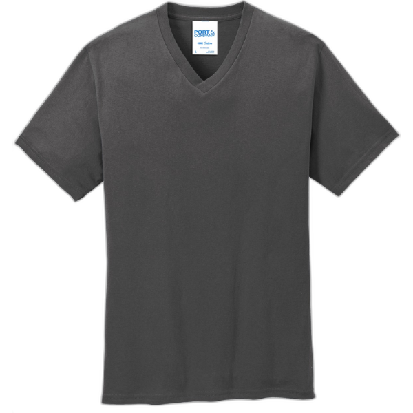 Port & Company® Core Cotton V-Neck Tee. PC54V