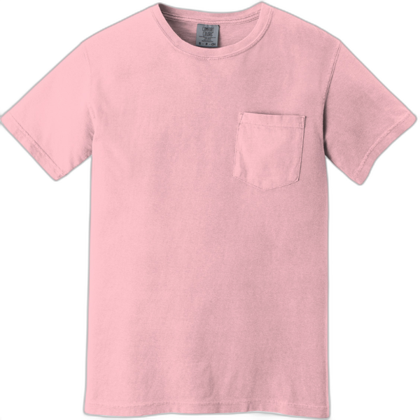 COMFORT COLORS ® Heavyweight Ring Spun Pocket Tee. 6030