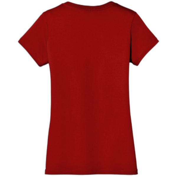 District® - Women's Perfect Weight® V-Neck Tee. DM1170L