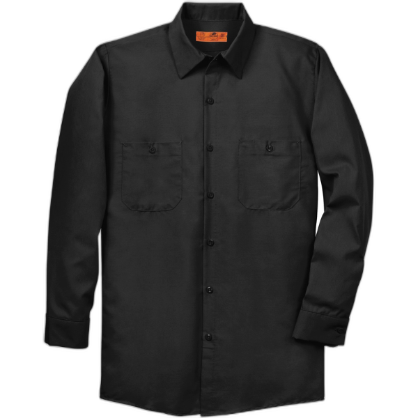Red Kap® Long Sleeve Industrial Work Shirt.  SP14