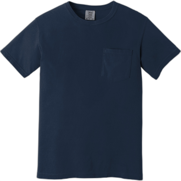 COMFORT COLORS ® Heavyweight Ring Spun Pocket Tee. 6030