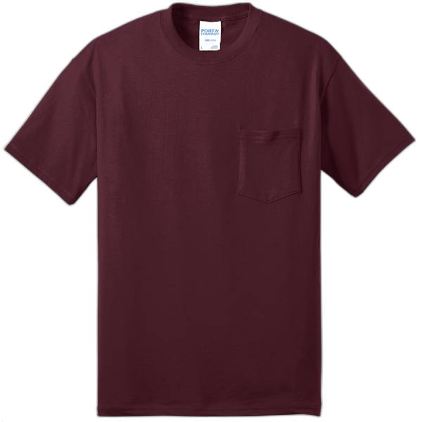 Port & Company® - Core Blend Pocket Tee. PC55P