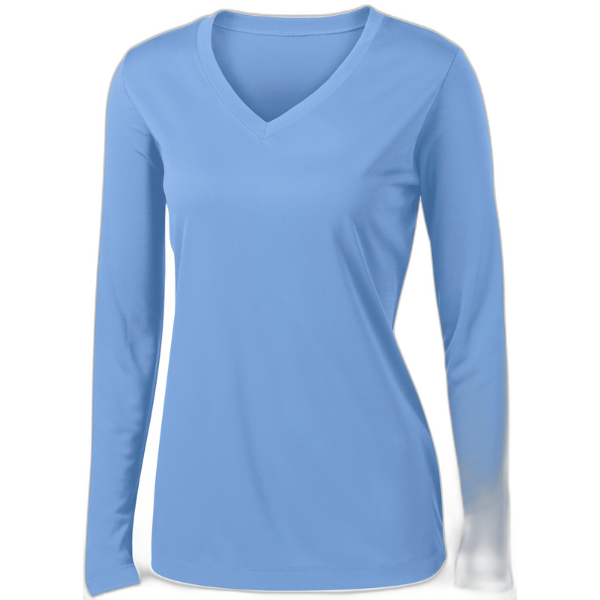 Sport-Tek® Ladies Long Sleeve PosiCharge® Competitor™ V-Neck Tee. LST353LS