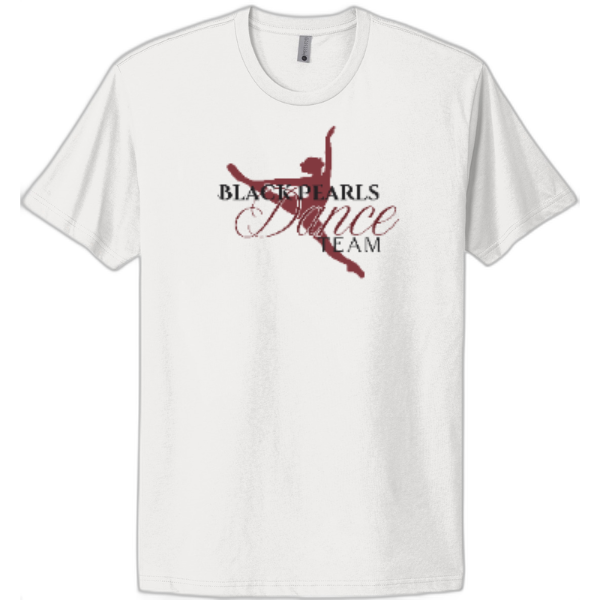 BRHS Black Pearls Dance Team - Next Level Apparel® Unisex Cotton Tee. NL3600 (dancer)