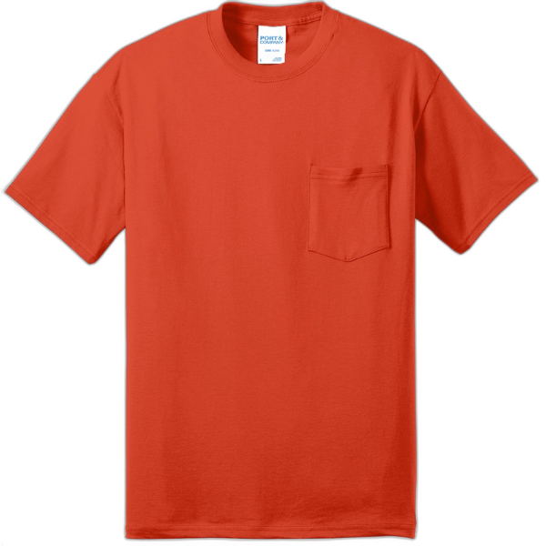 Port & Company® - Core Blend Pocket Tee. PC55P