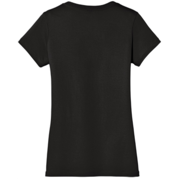 District® - Women's Perfect Weight® V-Neck Tee. DM1170L