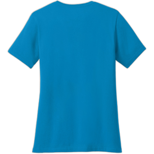 Port & Company® Ladies Core Cotton V-Neck Tee. LPC54V