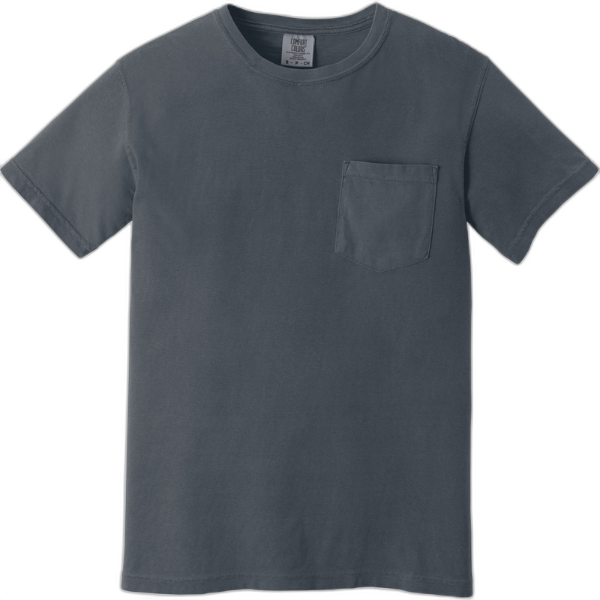 COMFORT COLORS ® Heavyweight Ring Spun Pocket Tee. 6030