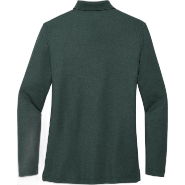 Port Authority® Ladies  Silk Touch™ Long Sleeve Polo.  L500LS