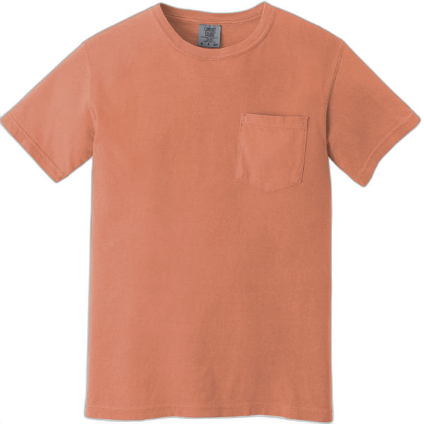 COMFORT COLORS ® Heavyweight Ring Spun Pocket Tee. 6030