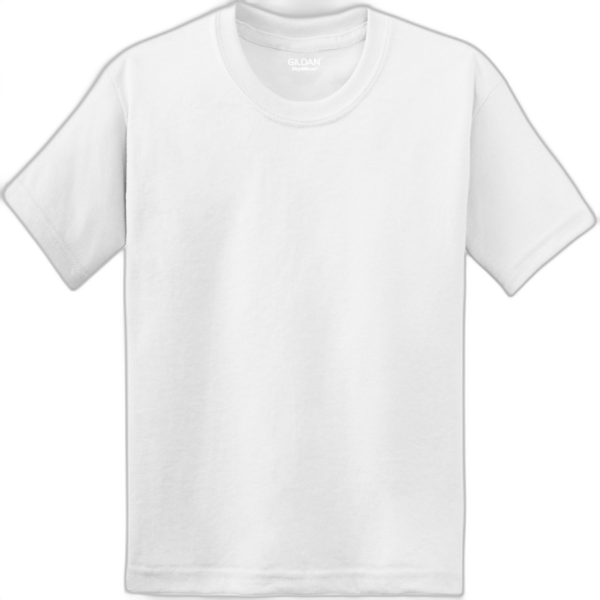 Gildan® Youth DryBlend® 50 Cotton/50 Poly T-Shirt.  8000B