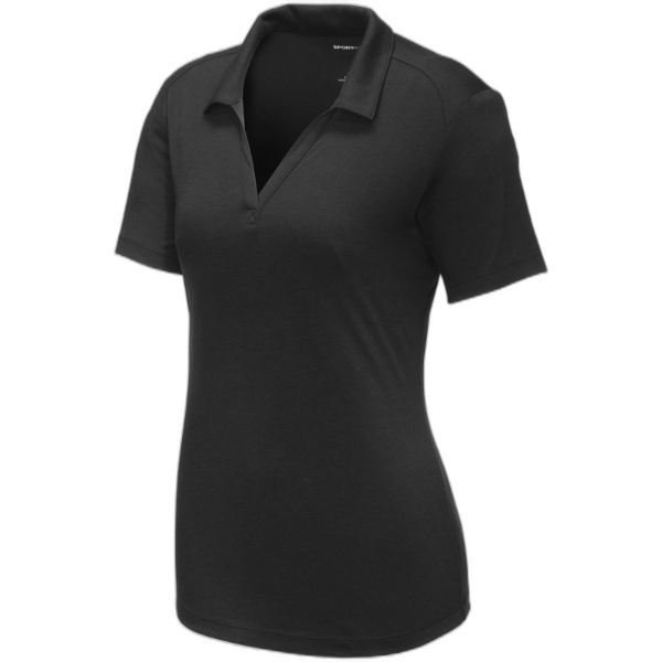 Sport-Tek ® Ladies PosiCharge ® Tri-Blend Wicking Polo. LST405