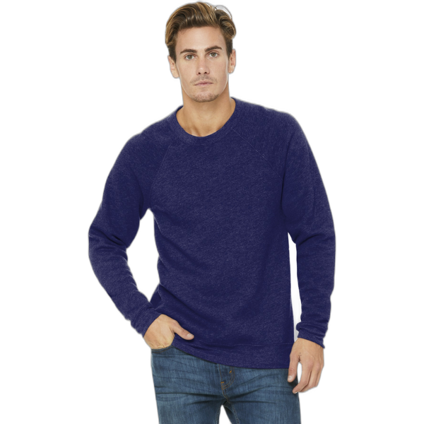 BELLA+CANVAS ® Unisex Sponge Fleece Raglan Sweatshirt. BC3901