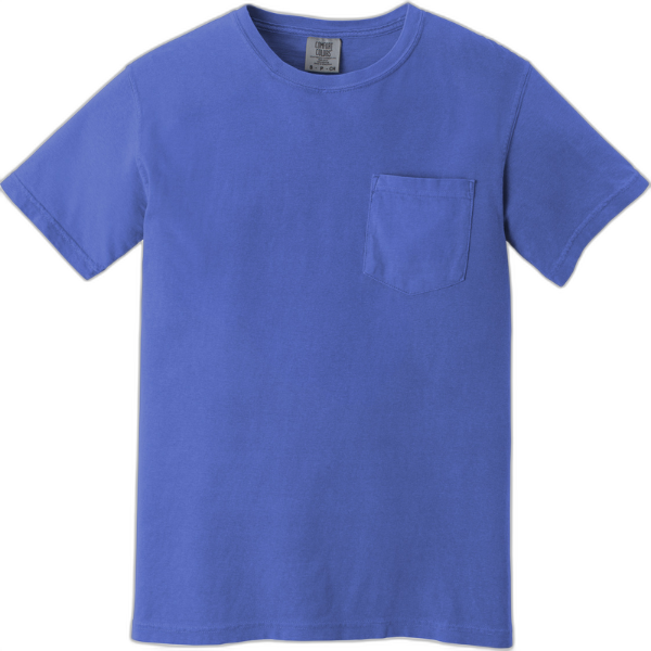 COMFORT COLORS ® Heavyweight Ring Spun Pocket Tee. 6030