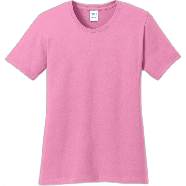 Port & Company® Ladies Core Cotton Tee. LPC54