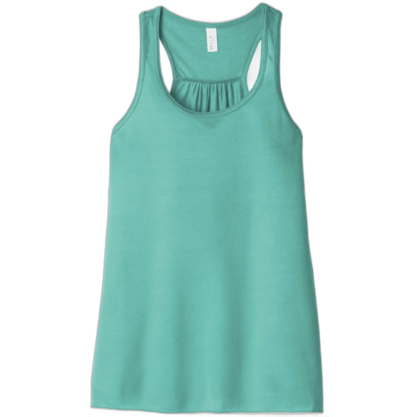 BELLA+CANVAS ® Women's Flowy Racerback Tank. BC8800